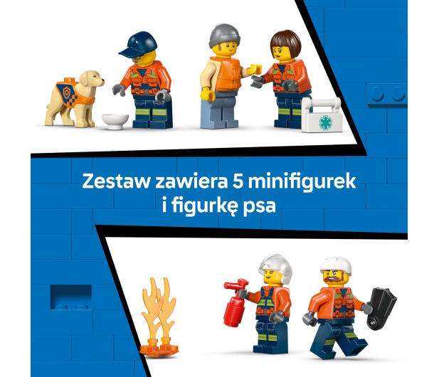 LEGO CITY 60504 Łódź ratunkowa i helikopter straży przybrzeżnej - 1473521 - zdjęcie 19